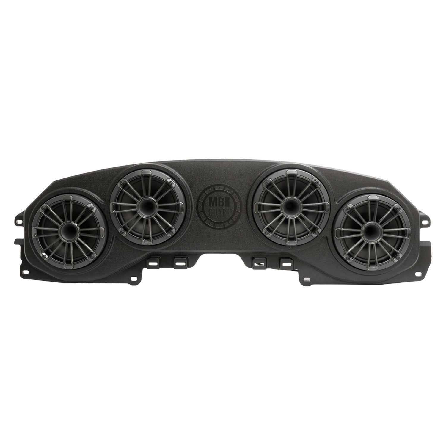 Jeep Wrangler JL 2018-2023 & Gladiator JT 2020-2023, MB Quart Tuned Rear Overhead Soundbar, Four 8 Inch Horn Speakers, RGB LED, view 3