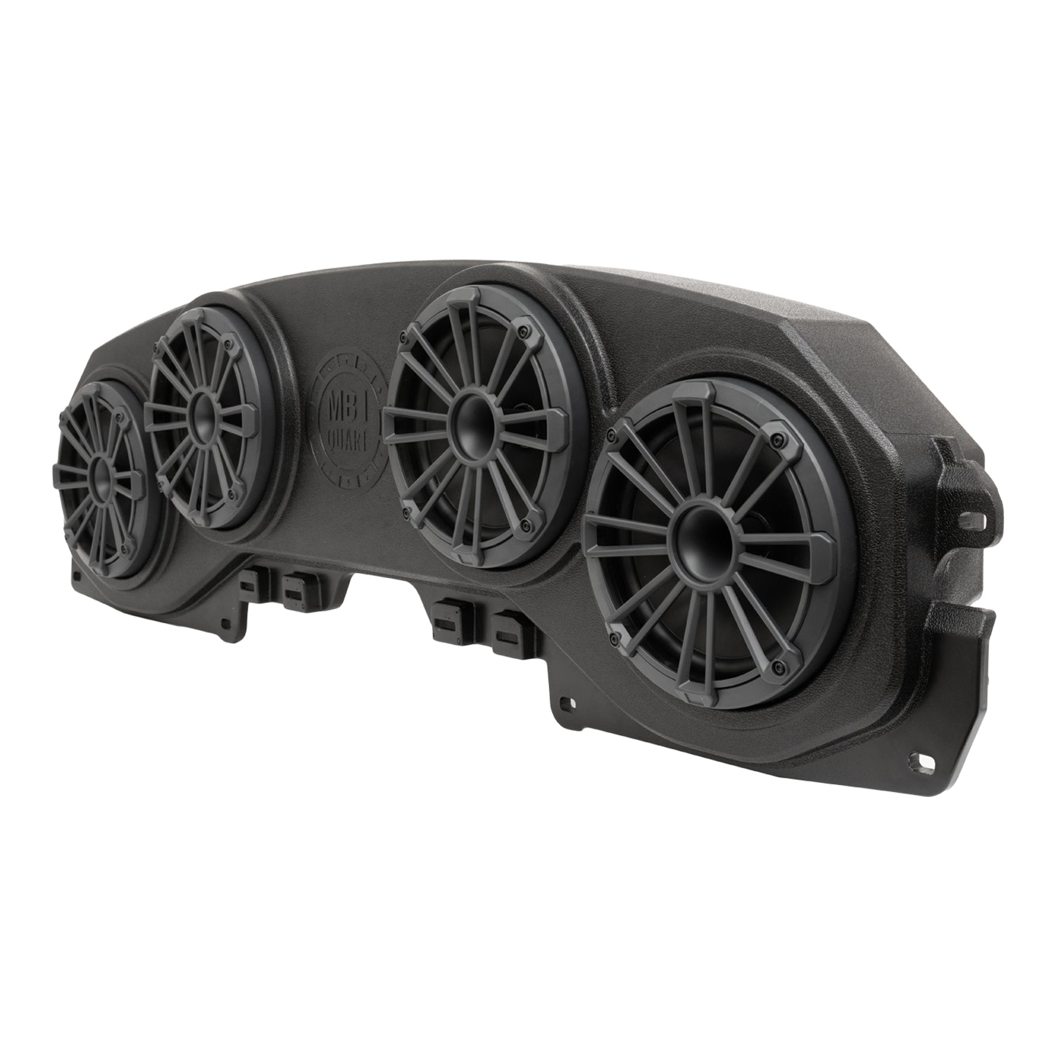 Jeep Wrangler JL 2018-2023 & Gladiator JT 2020-2023, MB Quart Tuned Rear Overhead Soundbar, Four 8 Inch Horn Speakers, RGB LED, view 2