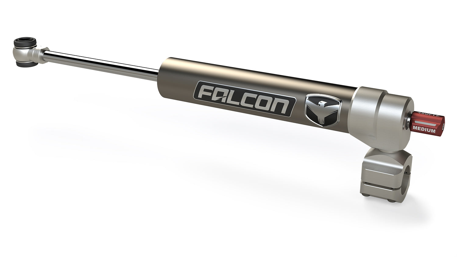 FALCON Nexus EF 2.2 Fast Adjust Steering Stabilizer | 1-5/8" HD Tie Rod | Jeep Wrangler JK/JL & Gladiator JT (07-26) | P/N 01-02-22-110-158