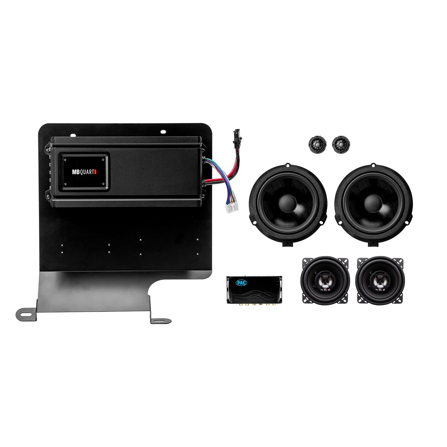 Ford Maverick 2022-2024, MB Quart Stage 4 700 Watt Six Speaker Audio System, OEM B&O Amplified Audio