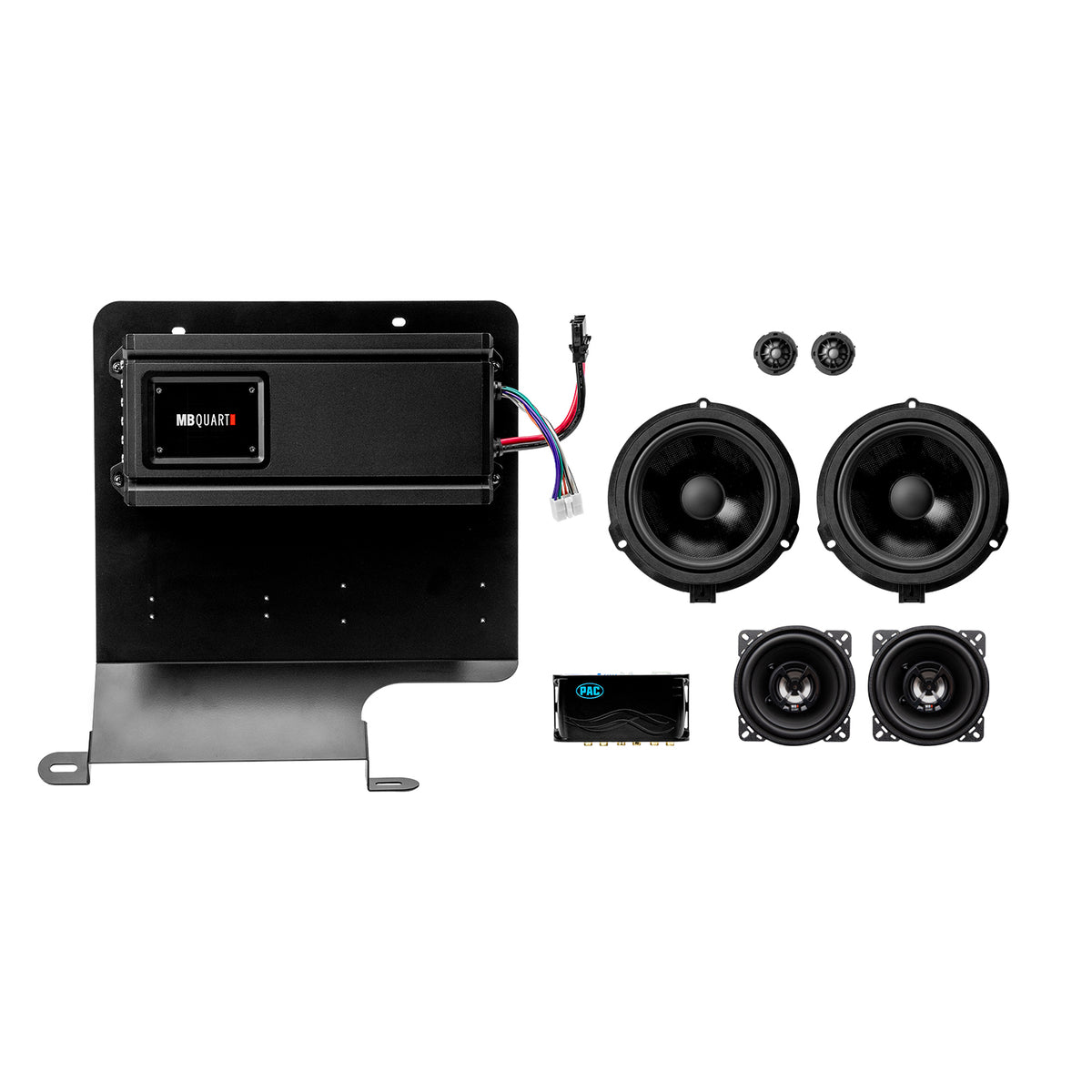 Ford Maverick 2022-2024, MB Quart Stage 4 700 Watt Six Speaker Audio System, OEM B&O Amplified Audio
