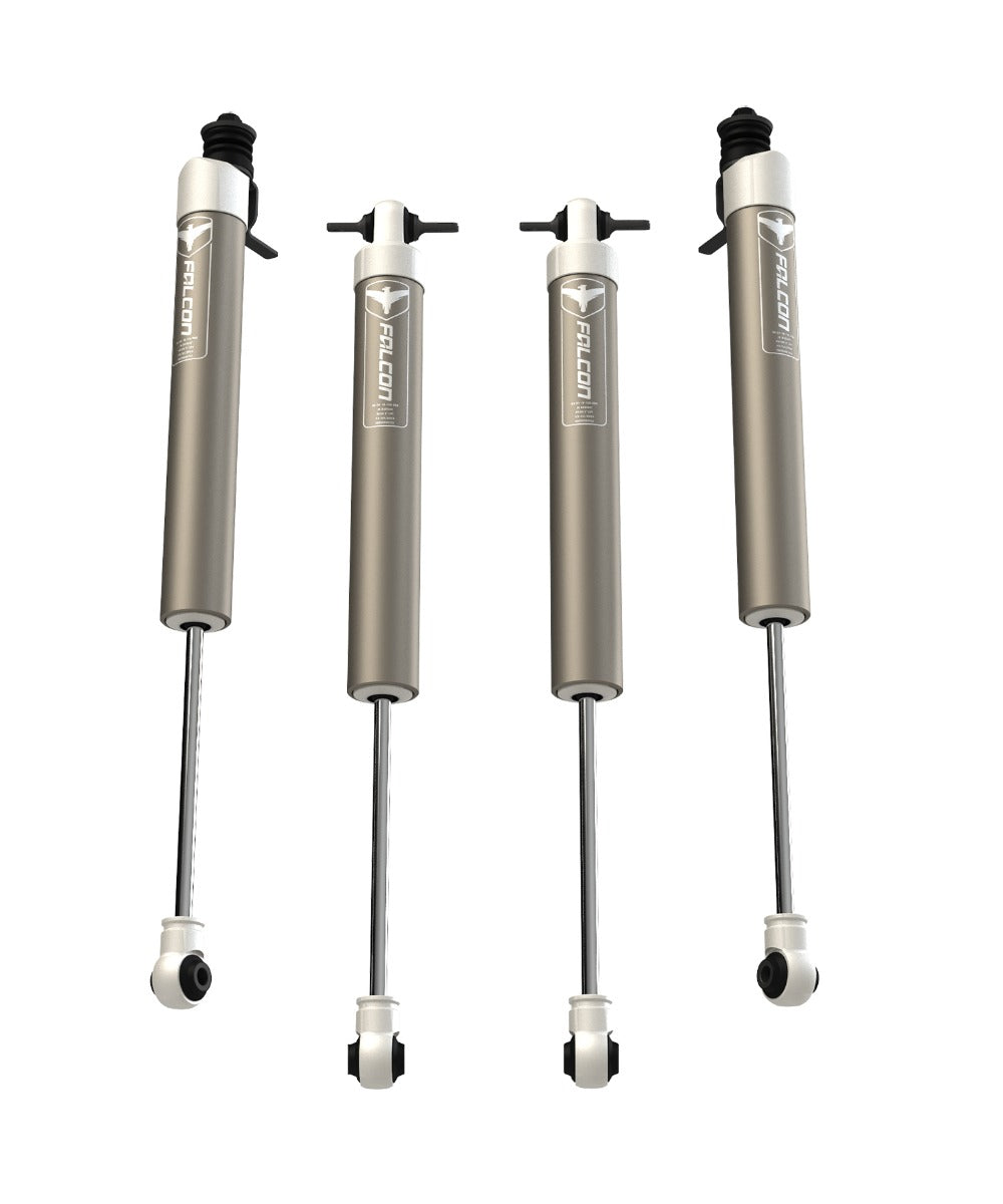 Jeep Wrangler JK 2007-2018, Falcon 1.1 Monotube Shock Kit, 3-3.5in Lift