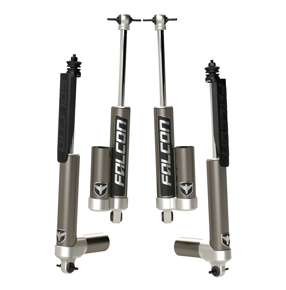 Jeep Wrangler TJ 1997-2006, Falcon 3.0 Piggyback Shock Kit, 3-4in Lift
