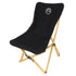 Overland Vehicle Systems Kick It Camp Chair - Wood Base & Storage Bag