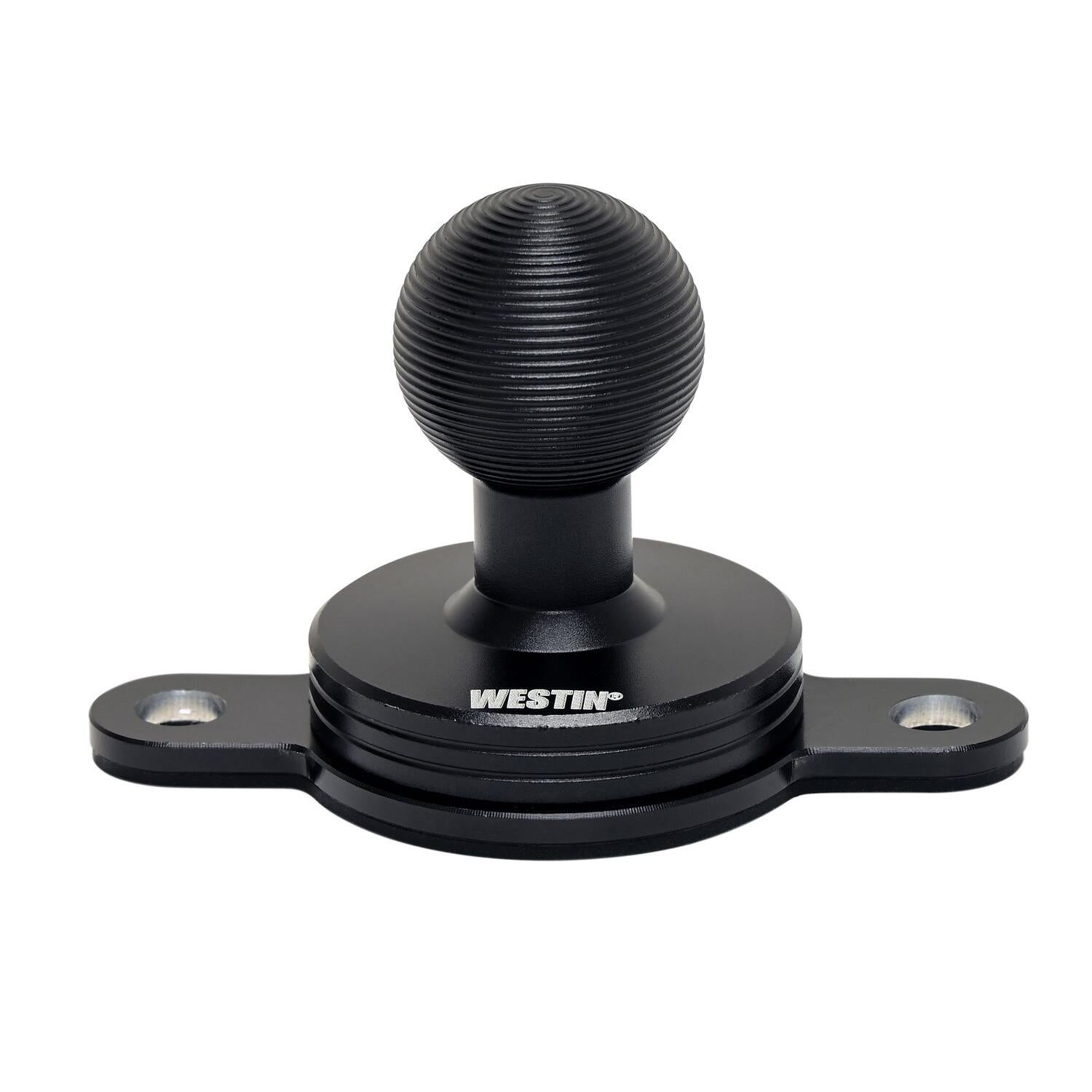 Westin AMPS Compatible 2 Hole Dash Mount, 47mm Pattern, Black