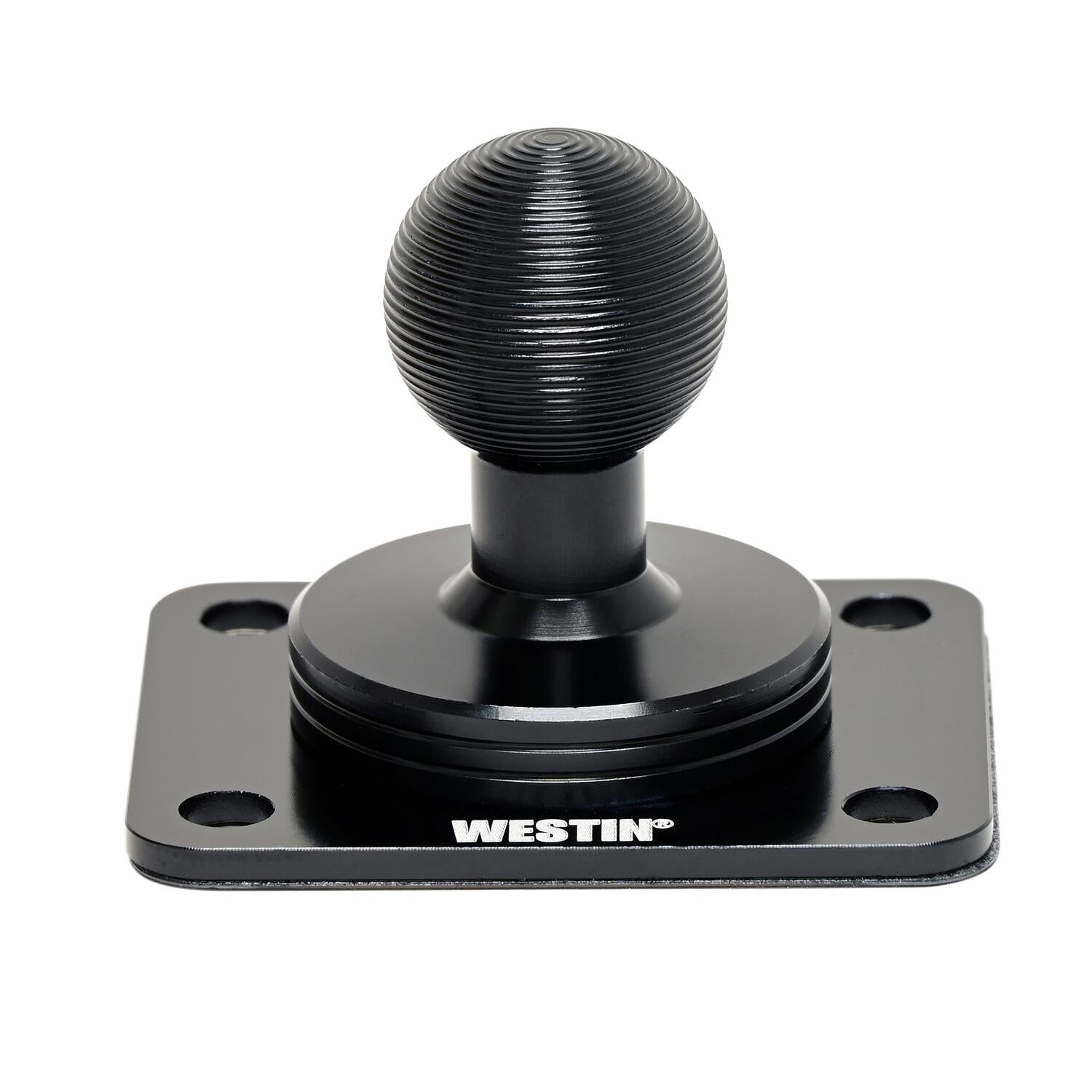 Westin AMPS Compatible Base Mount, 38mm x 30mm, 4 Hole, Black