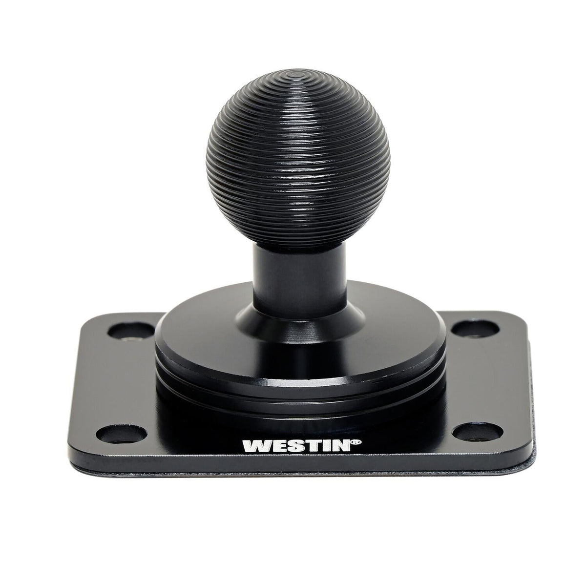 Westin AMPS Compatible Base Mount, 38mm x 30mm, 4 Hole, Black
