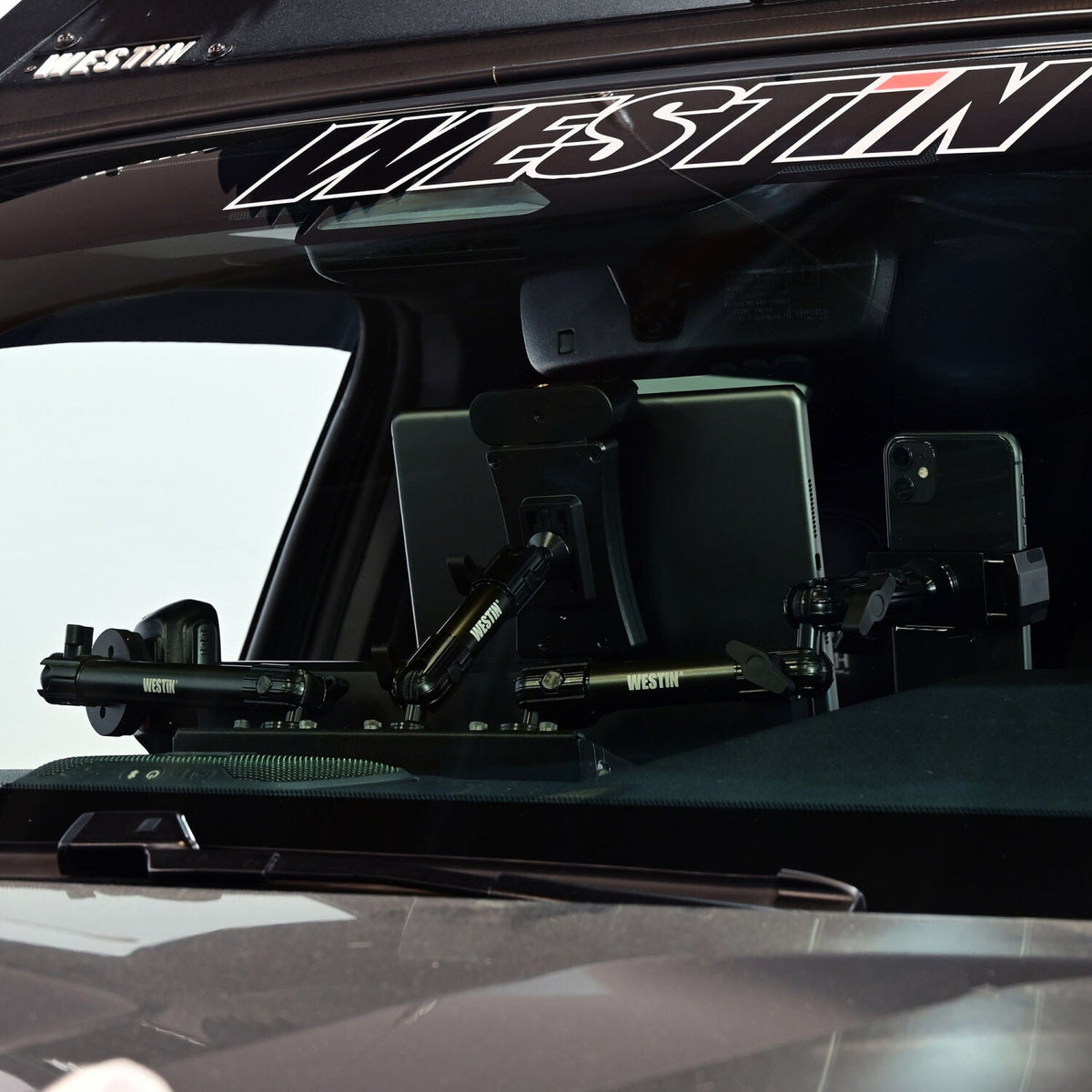 Toyota Tacoma 4th Gen 2024-2026, Westin Adventure Mounts Complete Dash Mount Kit, view 10