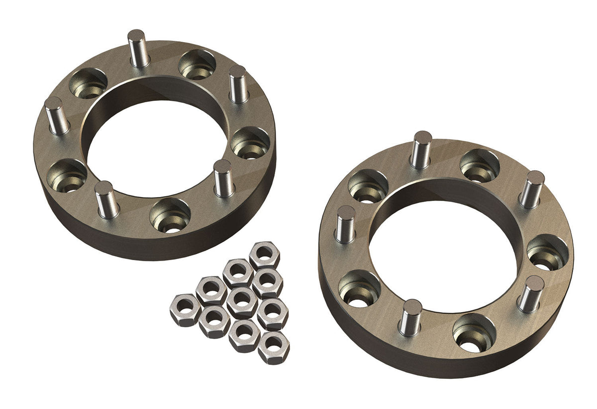 Jeep Wrangler TJ, TeraFlex 1.25in Wheel Offset Adapters, 5x4.5 to 5x4.5, Pair