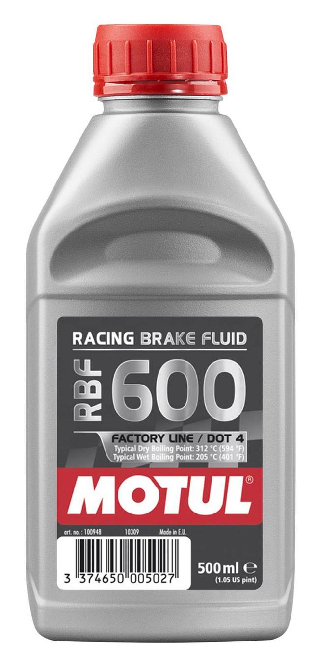 Motul RBF 600 Factory Line Synthetic Brake Fluid, 500ML