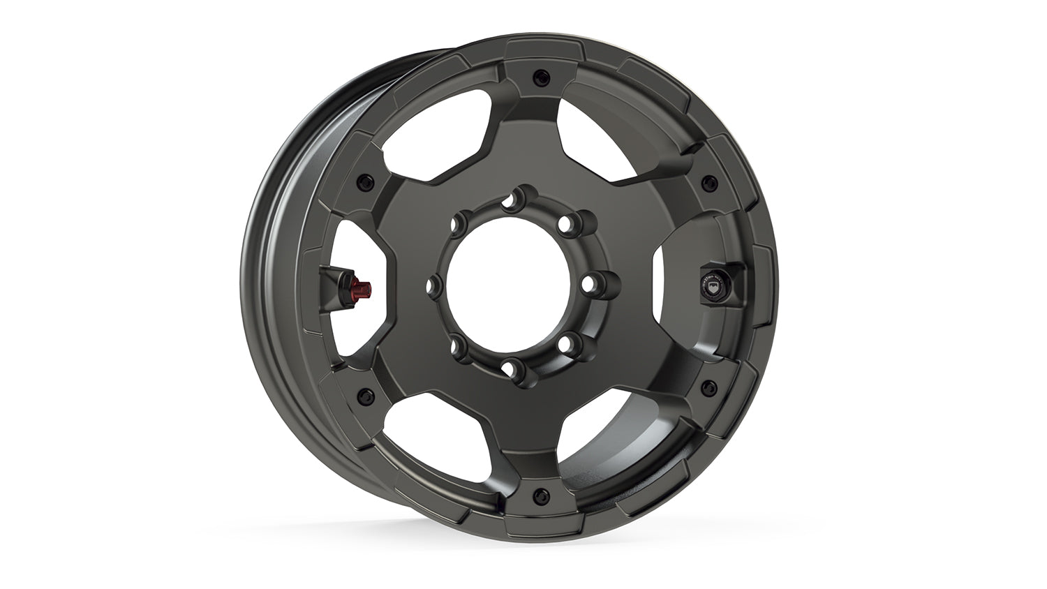 Jeep Wrangler JK 2007-2018 & Gladiator JT 2020-2021, TeraFlex Nomad Off-Road Wheel, Base, 17x8.5, 8x6.5