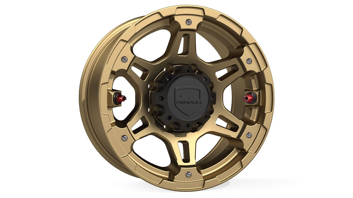 Jeep Wrangler JK/JL & Gladiator JT, TeraFlex Nomad Split Spoke Off-Road Wheel, 17x8.5, 8x6.5