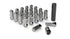 TeraFlex Spline Drive Lug Nut Kit, M14-1.5, Chrome, 23 Pieces
