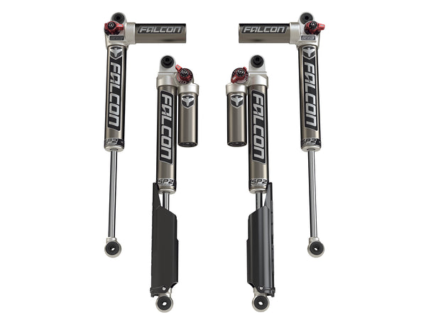 FALCON SP2 3.3 Fast Adjust Piggyback Shock Kit | 2-4.5" Lift | Jeep Wrangler JL 4-Door (18-26) | P/N 11-02-33-400-200