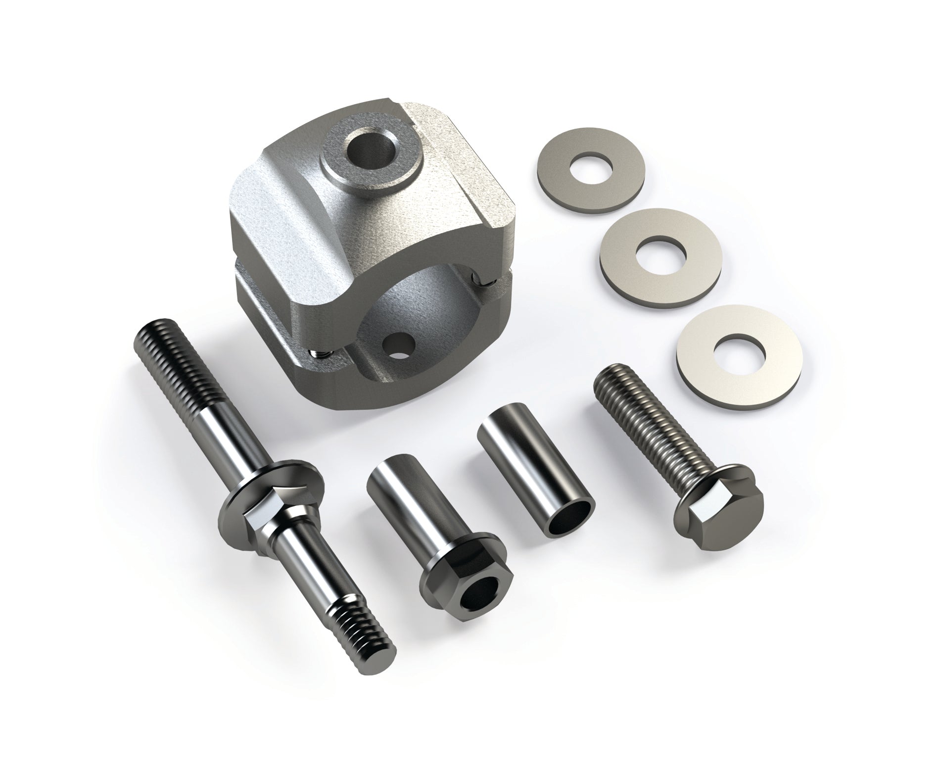 Jeep Wrangler JK 2007-2018, TeraFlex Steering Stabilizer Relocation Kit, 1-5/8in HD Tie Rod