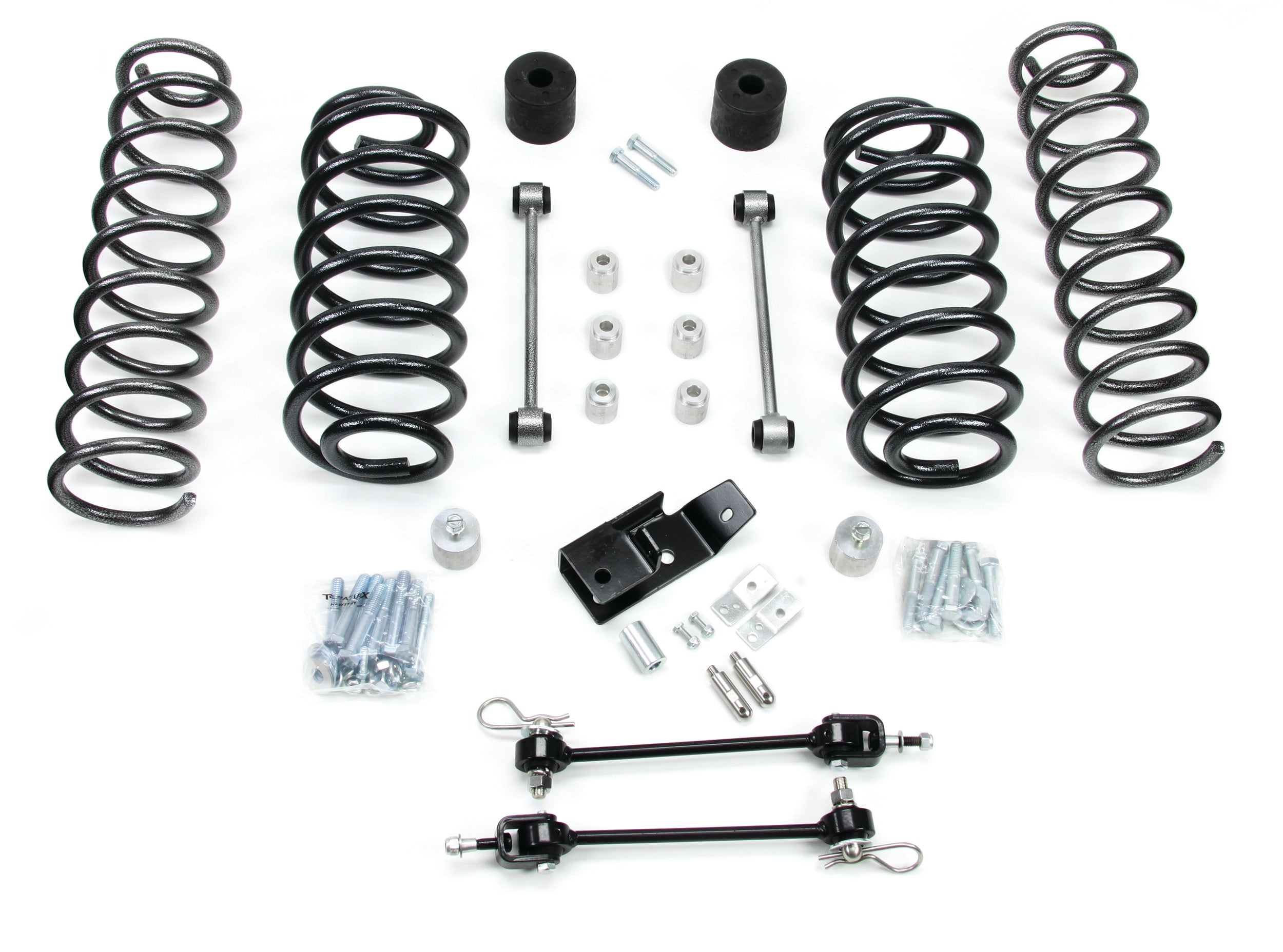 Jeep Wrangler TJ 1997-2006, TeraFlex 3in Coil Spring Base Lift Kit with Quick Disconnects, No Shocks