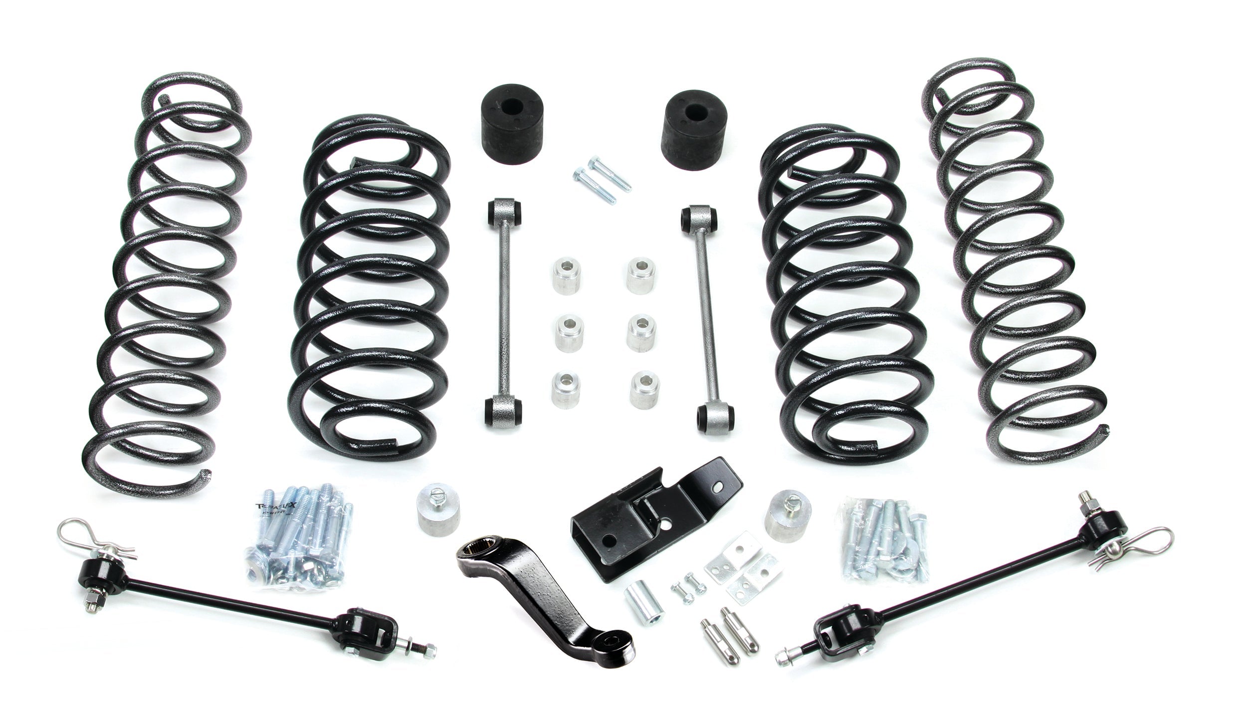 Jeep Wrangler TJ 2001-2010, TeraFlex 4in Coil Spring Base Lift Kit with Quick Disconnects, No Shocks