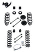 Jeep Wrangler JK 4-Door 2007-2018, TeraFlex 3in Coil Spring Base Lift Kit, No Shocks