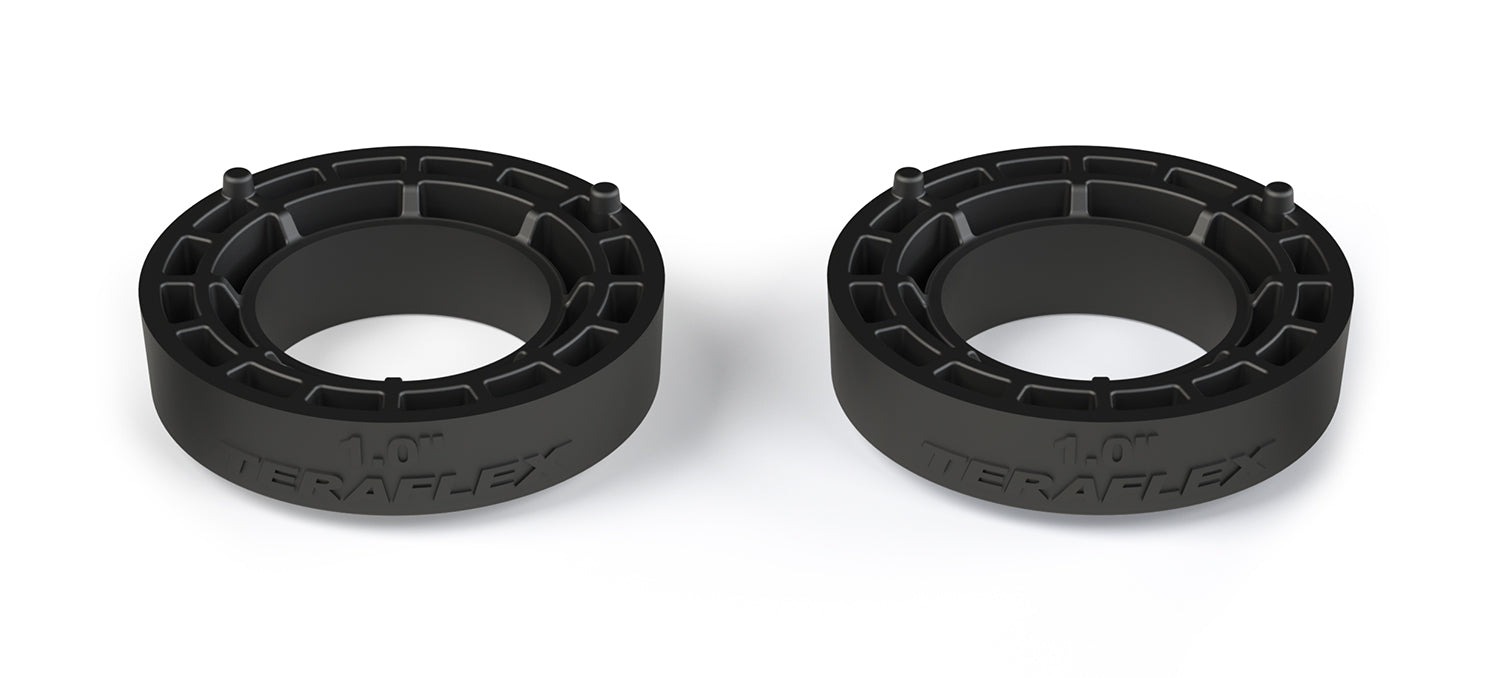 Jeep Wrangler JL 2018-2026 & Gladiator JT 2020-2026 3.0L EcoDiesel, TeraFlex 1in Front Coil Spring Spacer Adjustment Kit