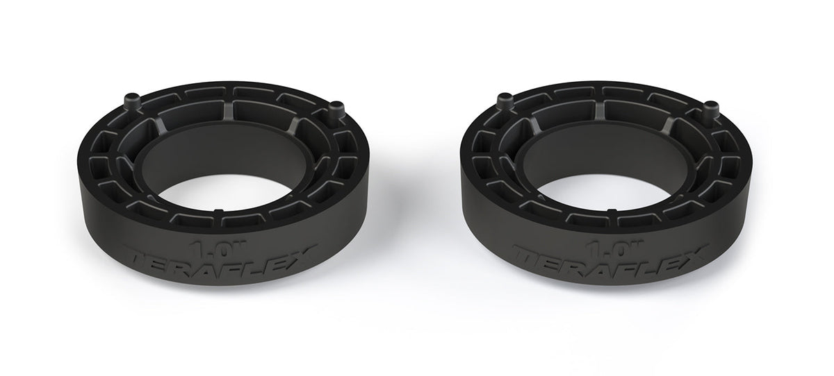 Jeep Wrangler JL 2018-2026 & Gladiator JT 2020-2026 3.0L EcoDiesel, TeraFlex 1in Front Coil Spring Spacer Adjustment Kit