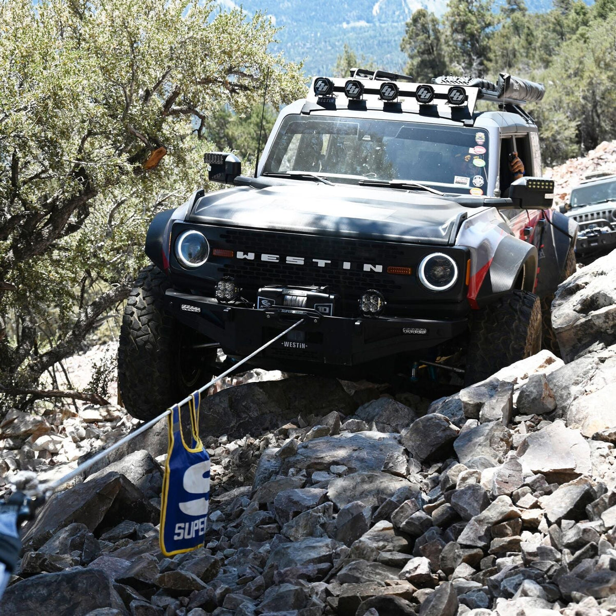 Superwinch Scorpion 10000 Winch, 10,000 lb, 12V DC, Synthetic Rope, view 3