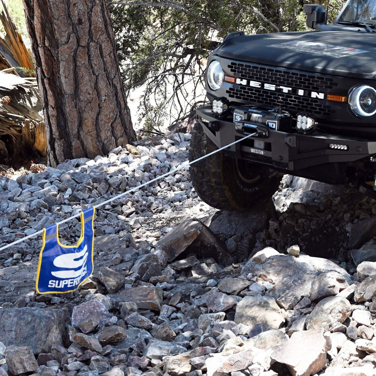 Superwinch Scorpion 10000 Winch, 10,000 lb, 12V DC, Synthetic Rope, view 4