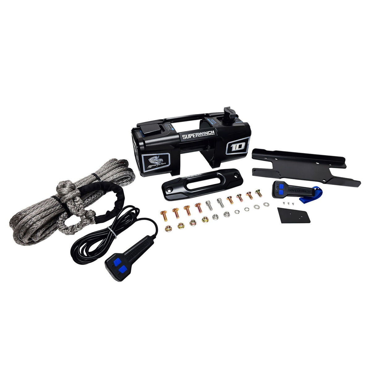 Superwinch Scorpion 10000 Winch, 10,000 lb, 12V DC, Synthetic Rope, view 20