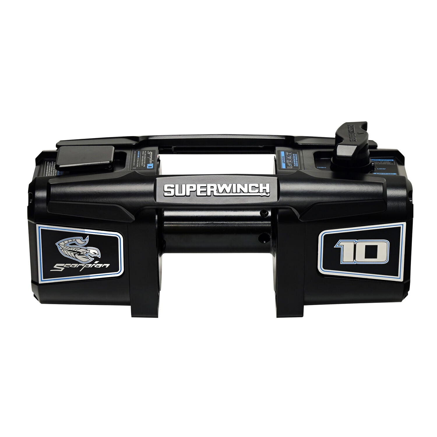 Superwinch Scorpion 10000 Winch, 10,000 lb, 12V DC, Synthetic Rope, view 16