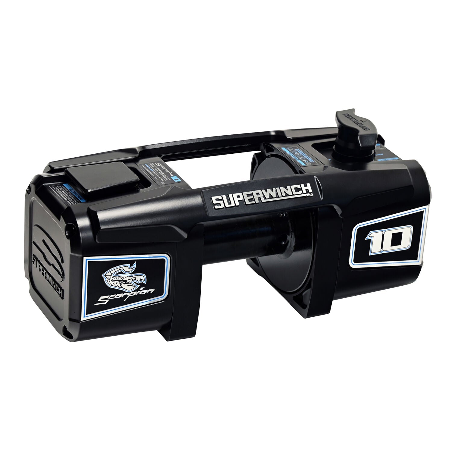 Superwinch Scorpion 10000 Winch, 10,000 lb, 12V DC, Synthetic Rope, view 17
