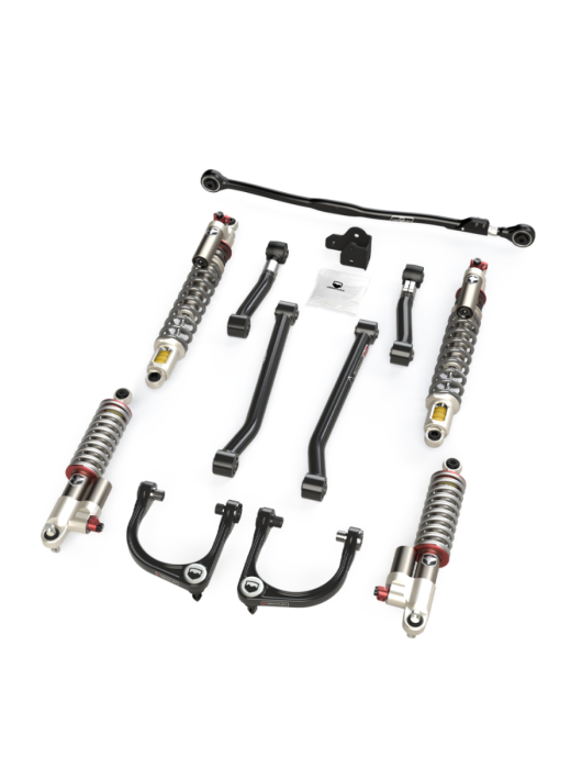 Ford Bronco 6th Gen 2021-2026, TeraFlex 3.5in Alpine RT3 Short Arm Suspension System with Falcon 3.3 Fast Adjust Coilover Shocks