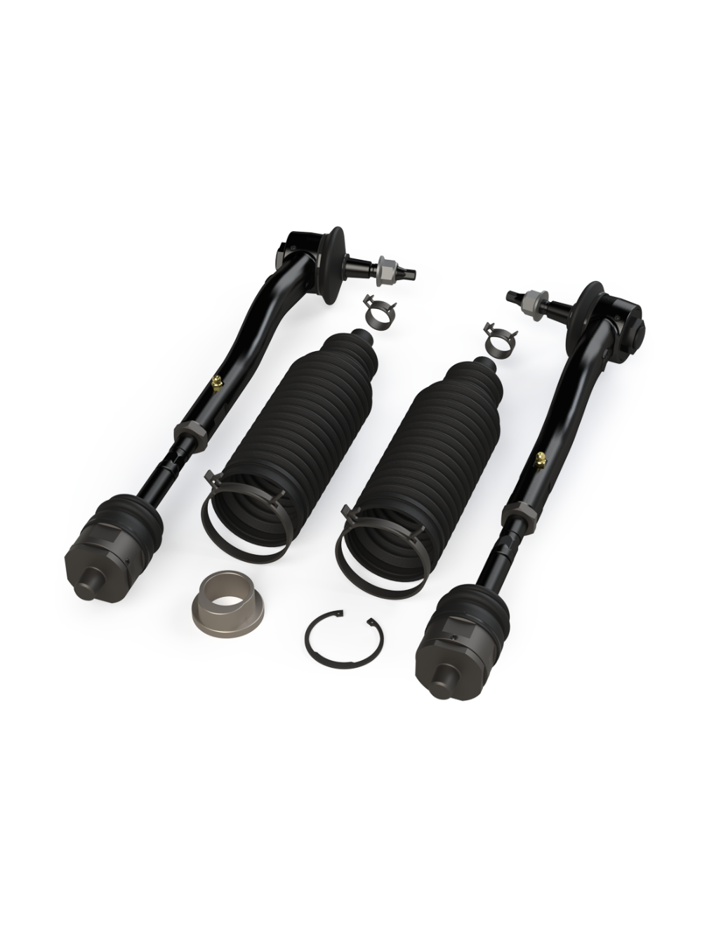 Ford Bronco 6th Gen 4-Door 2021-2026, TeraFlex HD Tie Rods and Steering Rack Support Bushing Kit, Non-Raptor