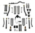Jeep Wrangler JK 2-Door 2007-2018, TeraFlex 3in Alpine CT3 Outback Overland Short Arm Suspension System, No Shocks