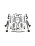 Jeep Wrangler JK 2-Door 2007-2018, TeraFlex 4in Alpine CT4 Long Arm Suspension System, No Shocks