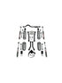 Jeep Wrangler JK 4-Door 2007-2018, TeraFlex 3in Suspension System with 4 Sport Control Arms and 9550 VSS Twin-Tube Shocks