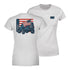 Jeep Patriotic T-Shirt - Ladies White