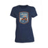 Jeep Explore Badge T-Shirt - Ladies Navy