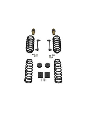 Jeep Wrangler JK 2-Door 2007-2018, TeraFlex 1.5in Sport ST1 Spring Lift System, No Shocks