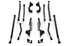 Jeep Wrangler JK 2007-2018, TeraFlex Alpine IR Long Arm and Bracket Kit, 8-Arm, 3-6in Lift