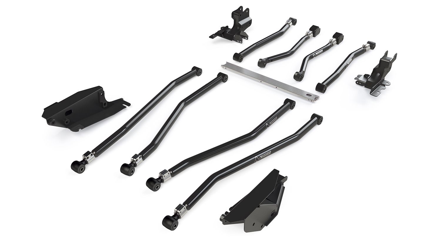 Jeep Gladiator JT 2020-2026, TeraFlex Alpine Long Arm and Bracket Kit, 8-Arm, 3-6in Lift