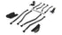 Jeep Gladiator JT 2020-2026, TeraFlex Alpine Long Arm and Bracket Kit, 8-Arm, 3-6in Lift
