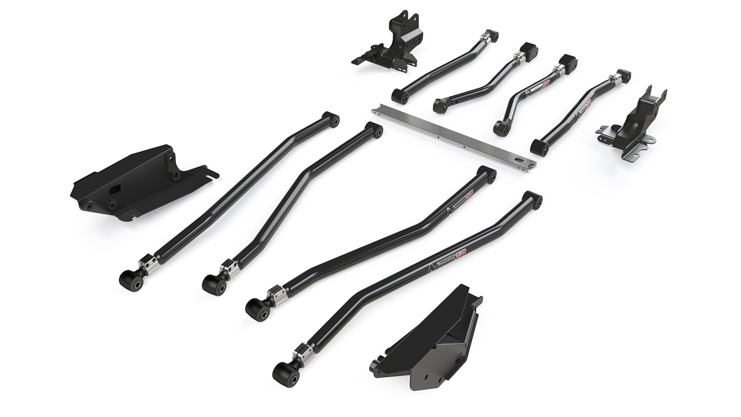 Jeep Gladiator JT 2020-2026, TeraFlex Alpine IR Long Arm and Bracket Kit, 8-Arm, 3-6in Lift