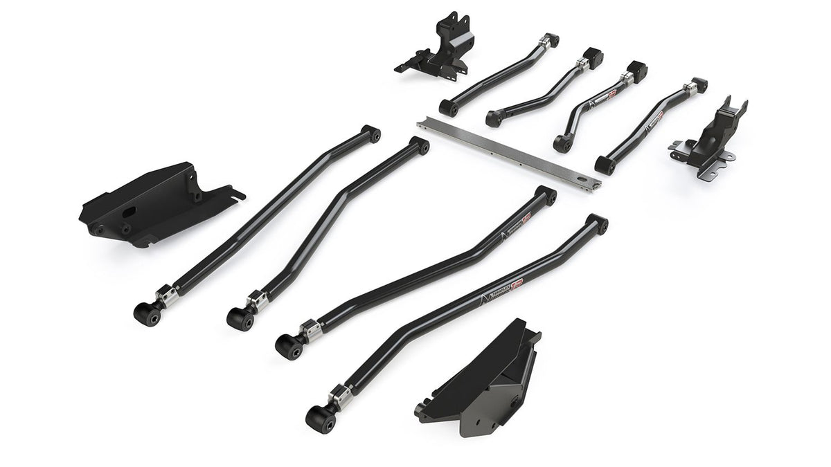 Jeep Gladiator JT 2020-2026, TeraFlex Alpine IR Long Arm and Bracket Kit, 8-Arm, 3-6in Lift