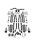 Jeep Wrangler JK 4-Door 2007-2018, TeraFlex 3in Alpine CT3 Short Arm Suspension System, No Shocks