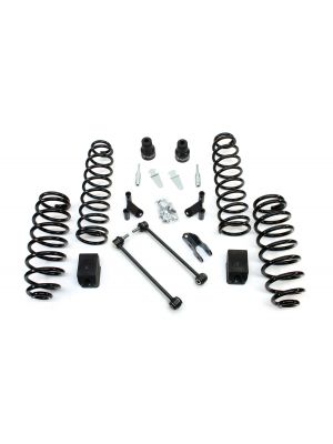 Jeep Wrangler JK 4-Door 2007-2018, TeraFlex 2.5in Coil Spring Base Lift Kit with Shock Extensions