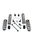 Jeep Wrangler JK 4-Door 2007-2018, TeraFlex 2.5in Coil Spring Base Lift Kit with Shock Extensions