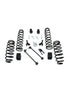 Jeep Wrangler JK 2-Door 2007-2018, TeraFlex 2.5in Coil Spring Base Lift Kit with Shock Extensions