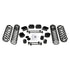 Jeep Wrangler JK/JL 4-Door 2007-2026, TeraFlex 3.5in Sport ST3 Suspension System, No Shocks