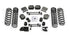 Jeep Wrangler JK/JL 4-Door 2007-2026, TeraFlex 3.5in Coil Spring Base Lift Kit, No Shocks