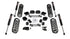 Jeep Wrangler JK/JL 4-Door 2007-2026, TeraFlex 3.5in Coil Spring Base Lift Kit with 9550 VSS Twin-Tube Shocks