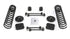 Jeep Wrangler JK 2007-2018 & Gladiator JT 2020-2026, TeraFlex 2.5in Coil Spring and Spacer Lift Kit, No Shocks